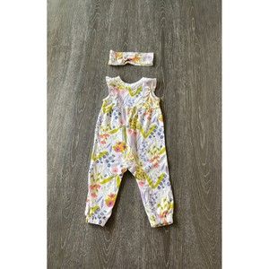 12M Romper with Headband